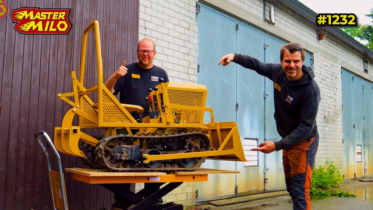 Ripper monteren op de Mini-Dozer! #1232