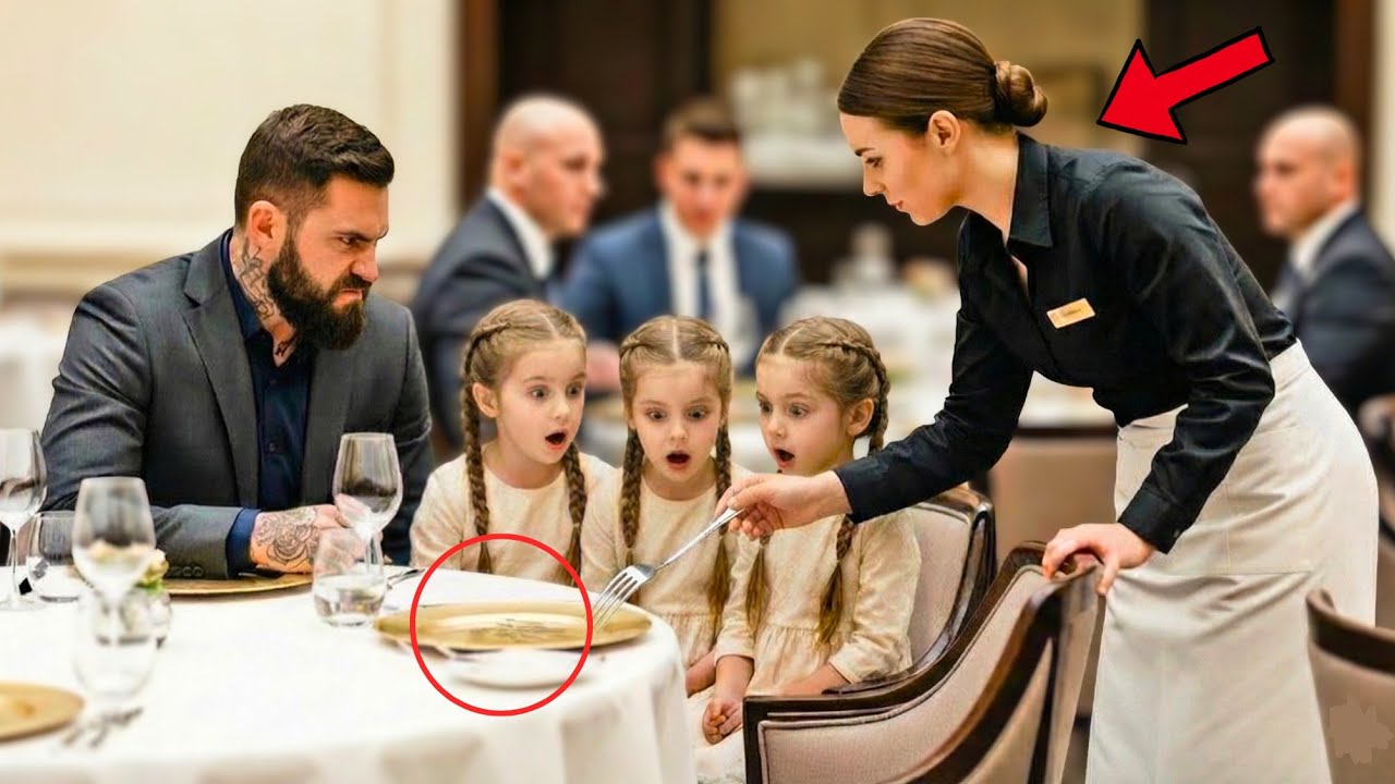 A Mafia Boss's Triplets Couldn't Talk — Until The Waitress Left a Mark on a Plate