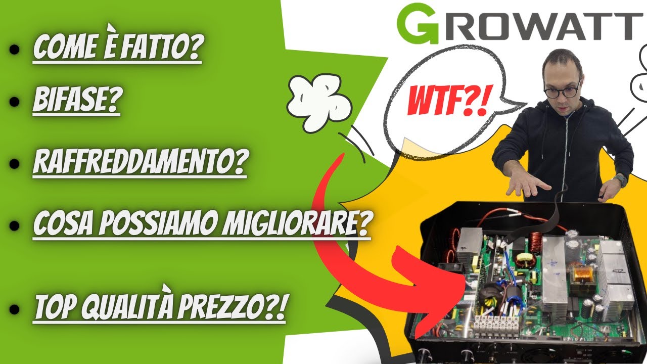 UNO SGUARDO DENTRO  SPF 6000  #growatt @Growatt#SPF6000