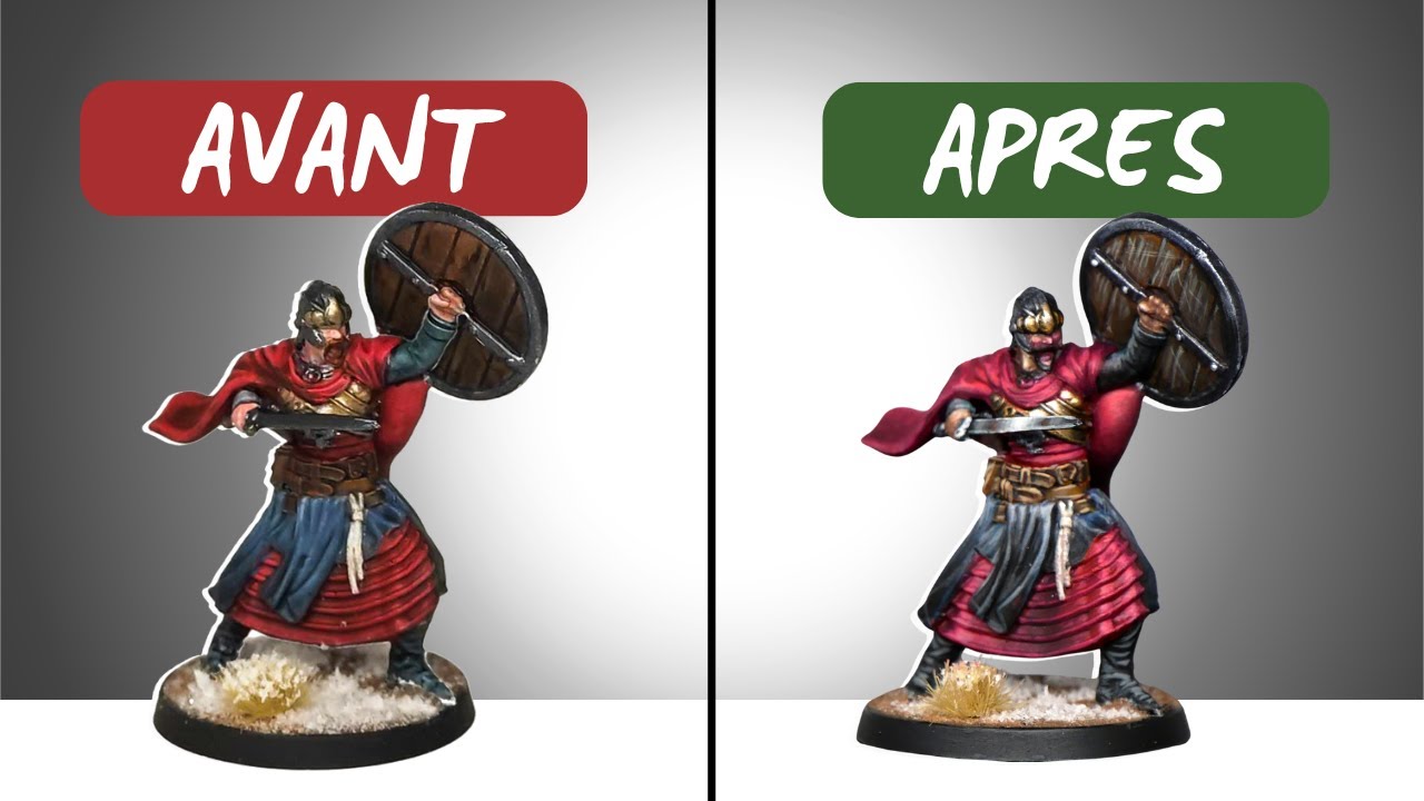 Comment améliorer une peinture type contrast ? - Apprendre la peinture sur figurine