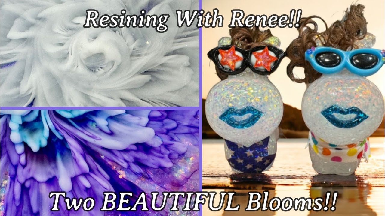 #477 Resinin' With Renee! Her First Resin Bloom Is AMAZING!!