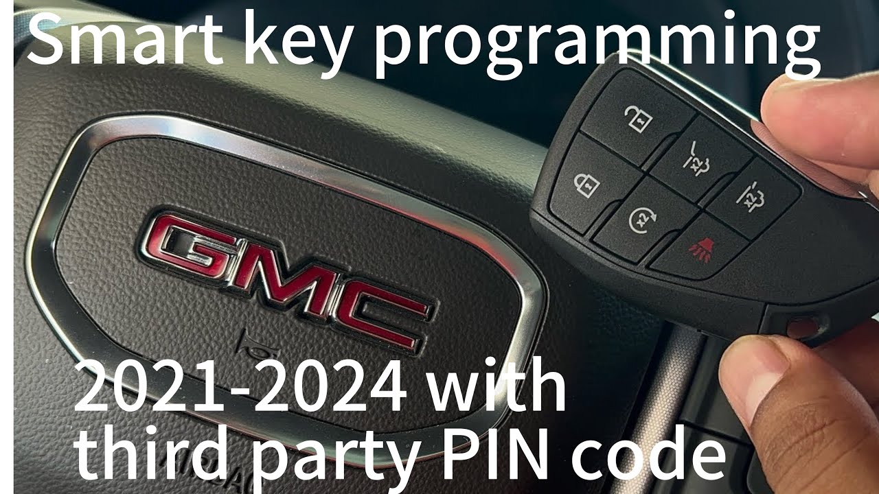 GMC Yukon,Sierra,Chevrolet Silverado,Suburban, Cadillac Escalade,CT5,CT4, Corvette smart key program