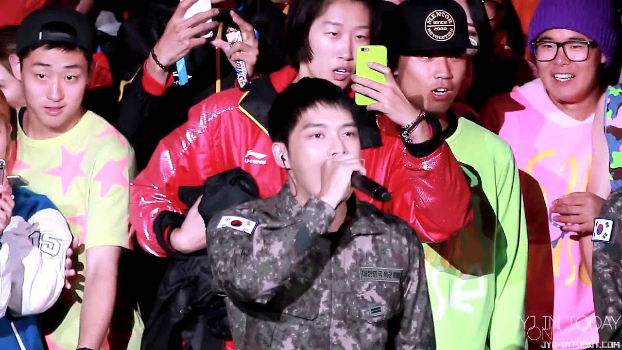 151011 경북 문경 세계 군인 체육대회 폐막식 김재중 아리랑 [@JYJ_inToday] *don't re-upload & re-edit.
