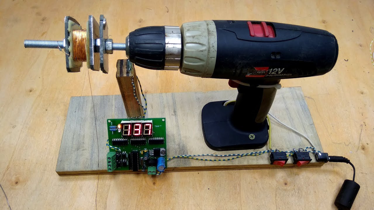 Life Hack with Core Drill and PCB  |  Coil Winding Machine