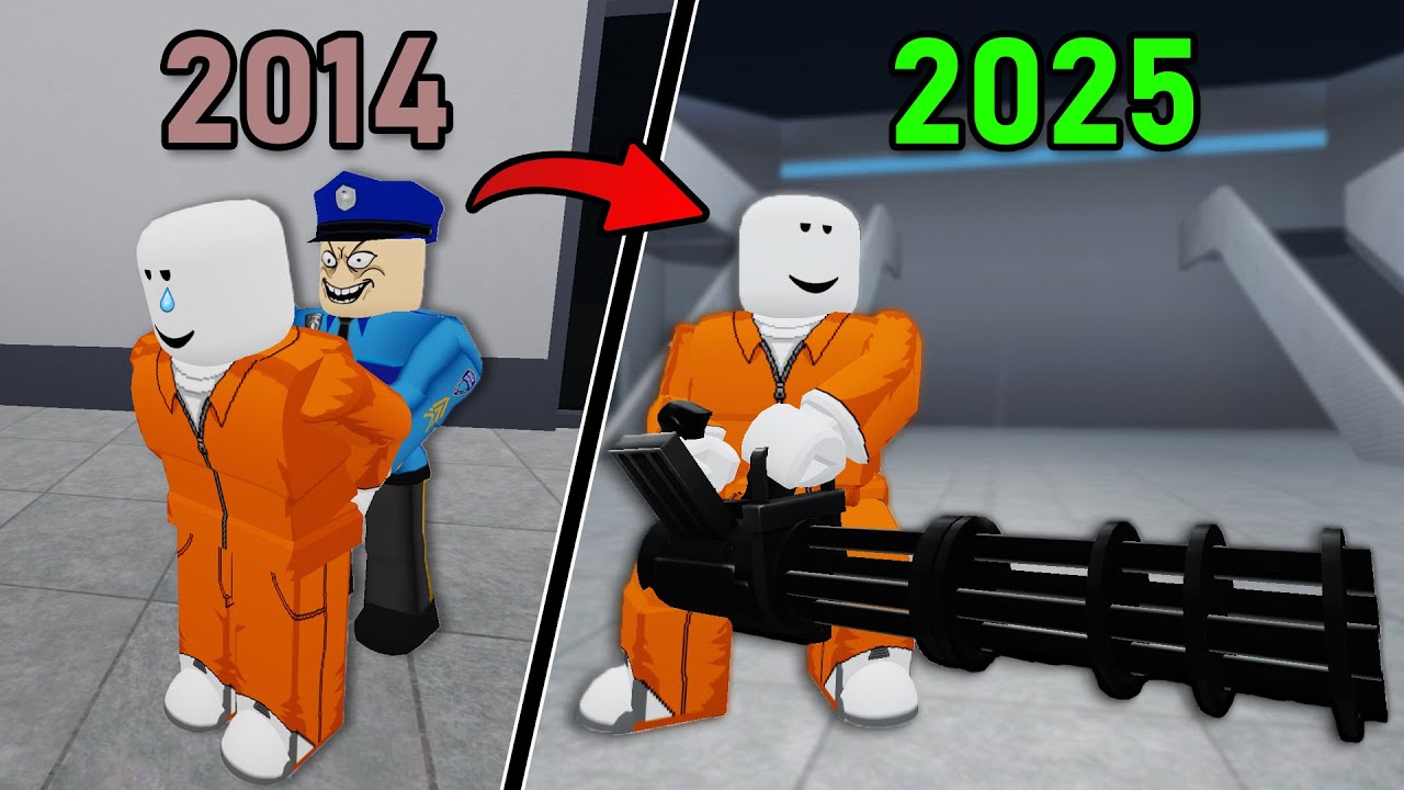 Penjara di Roblox DULU VS SEKARANG