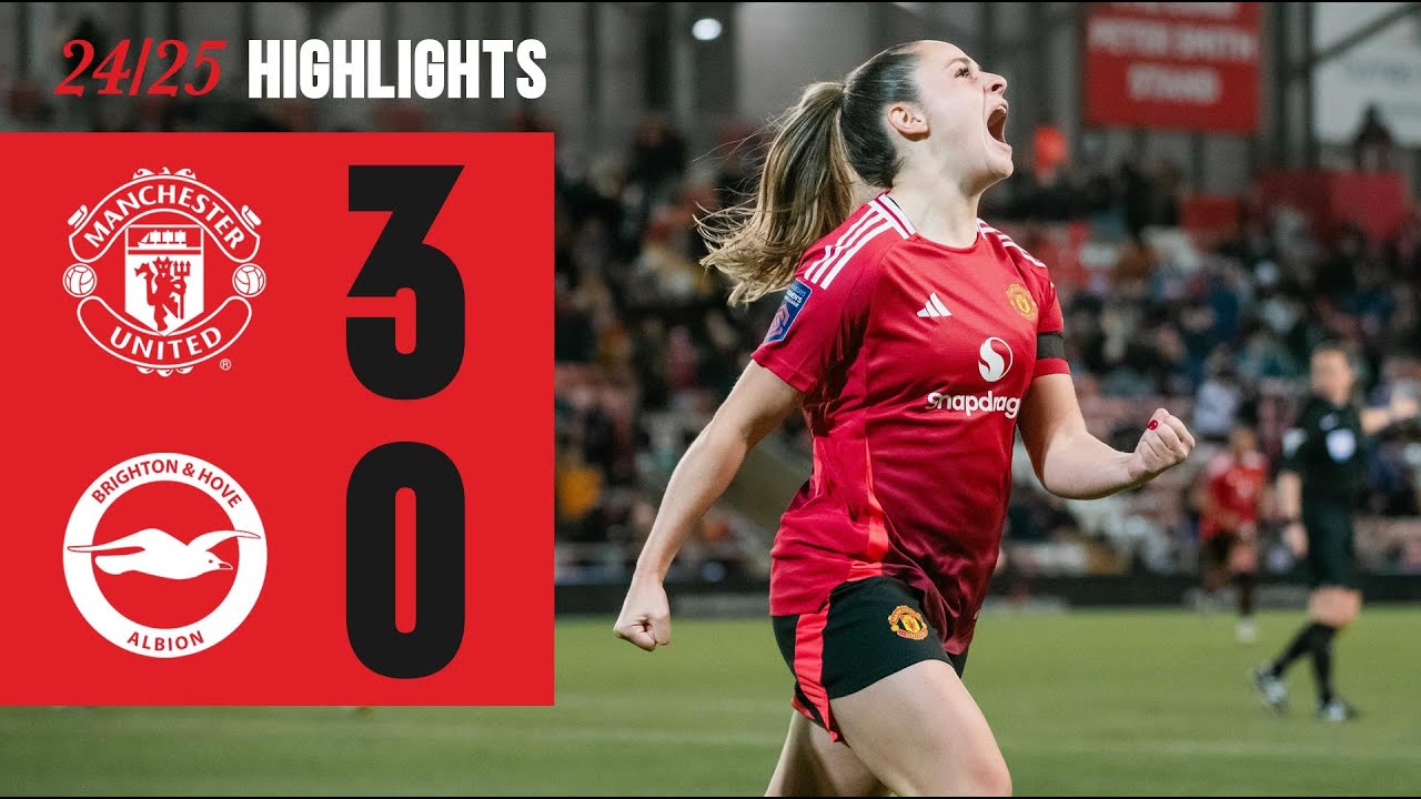 3️⃣ Goals, 3️⃣ Points 🤩 | Man Utd 3-0 Brighton