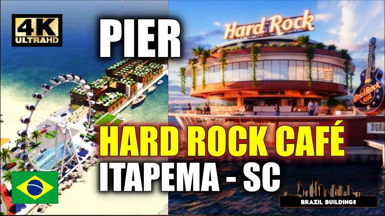 PIER O PORTO ANUNCIA UNIDADE HARD ROCK CAFÉ EM ITAPEMA #megaprojetos #obras #infraestrutura #sc