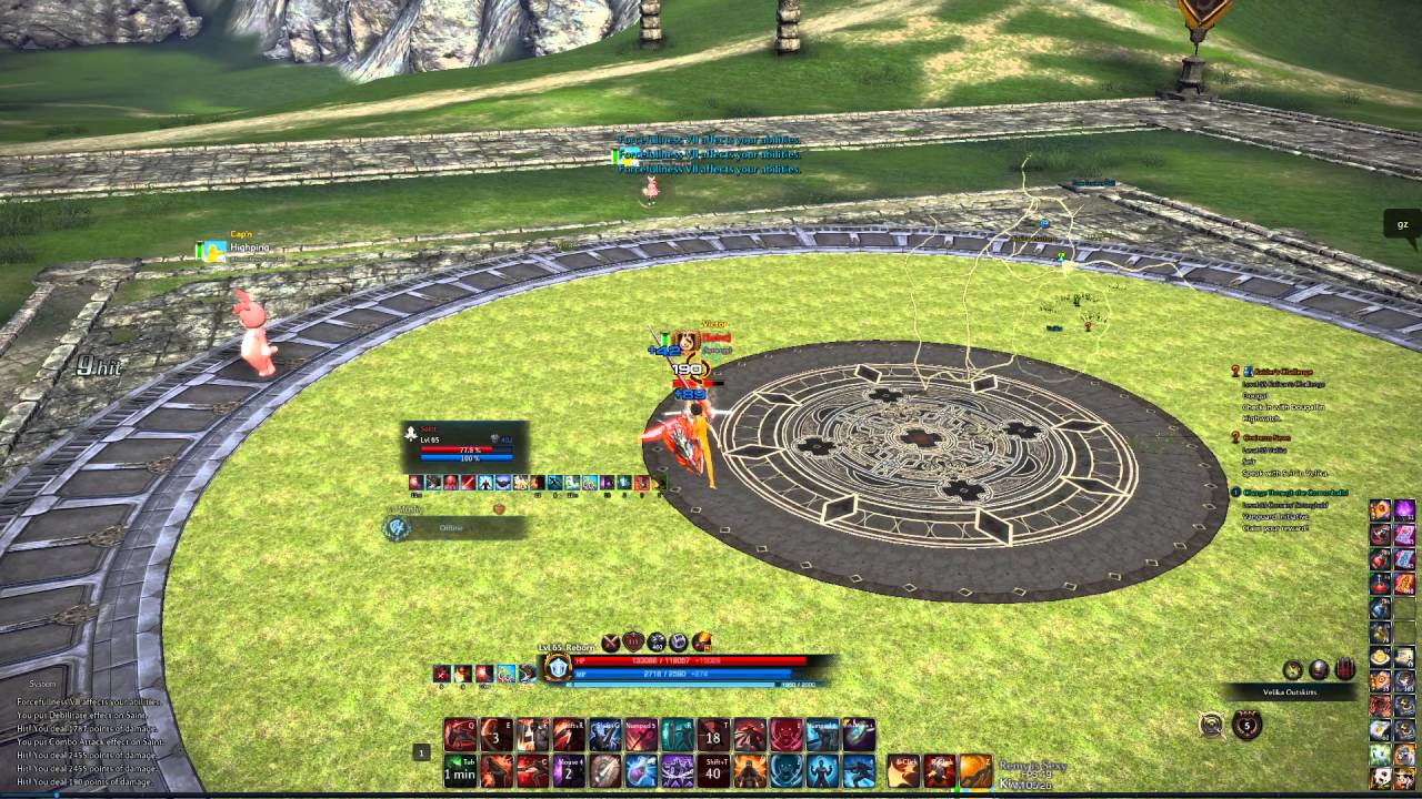 Lancer combo show