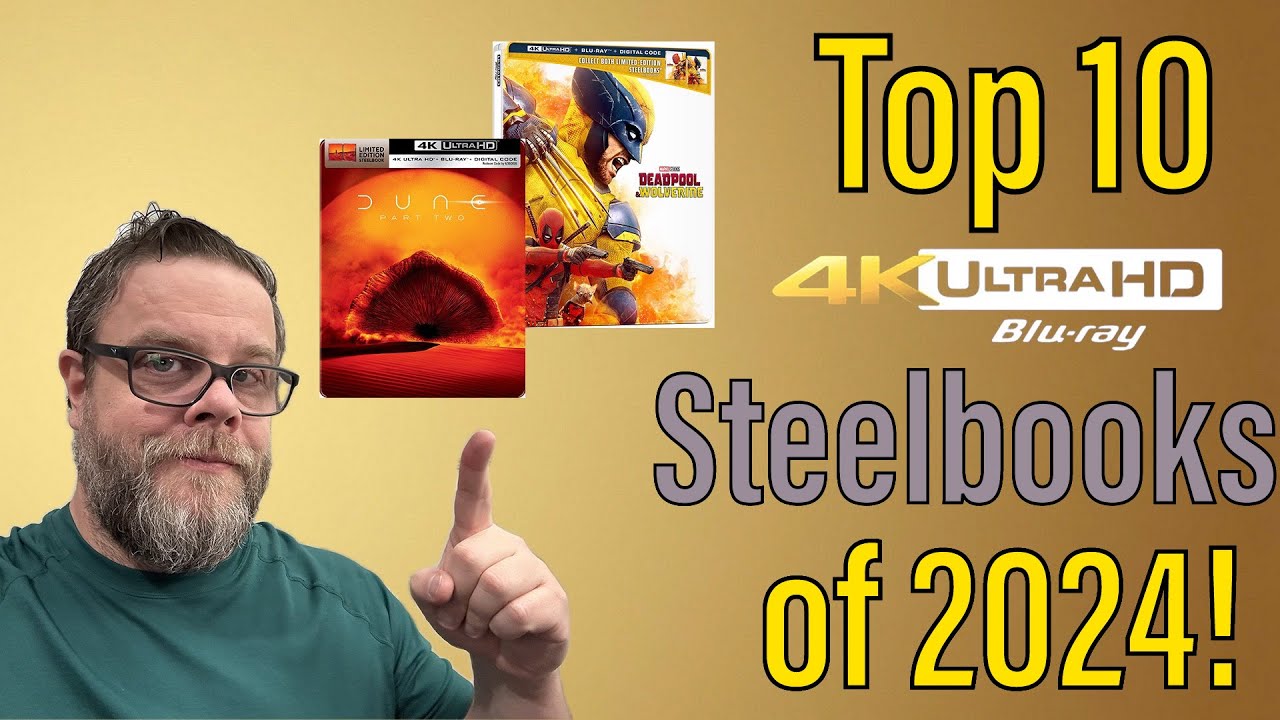 10 лучших релизов Steelbook 4K 2024 года!