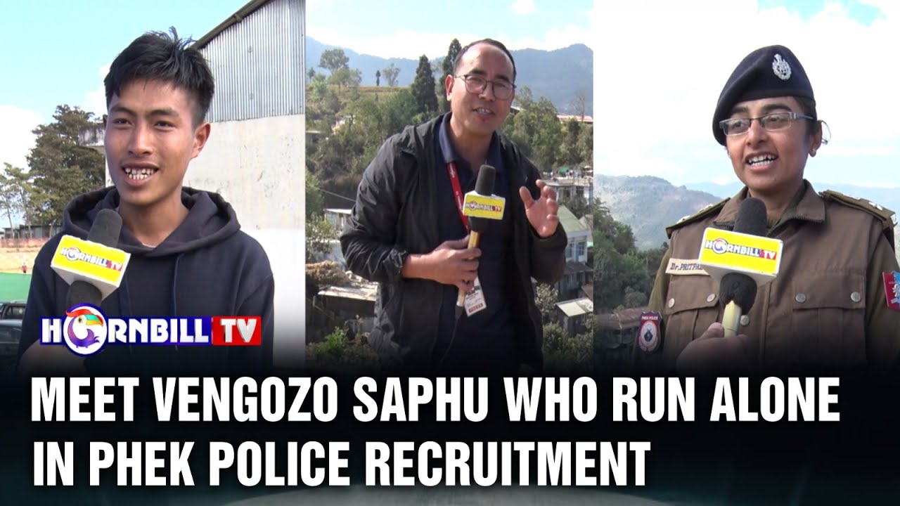 MEET VENGOZO SAPHU WHO RAN ALONE IN PHEK POLICE RECRUITMENT