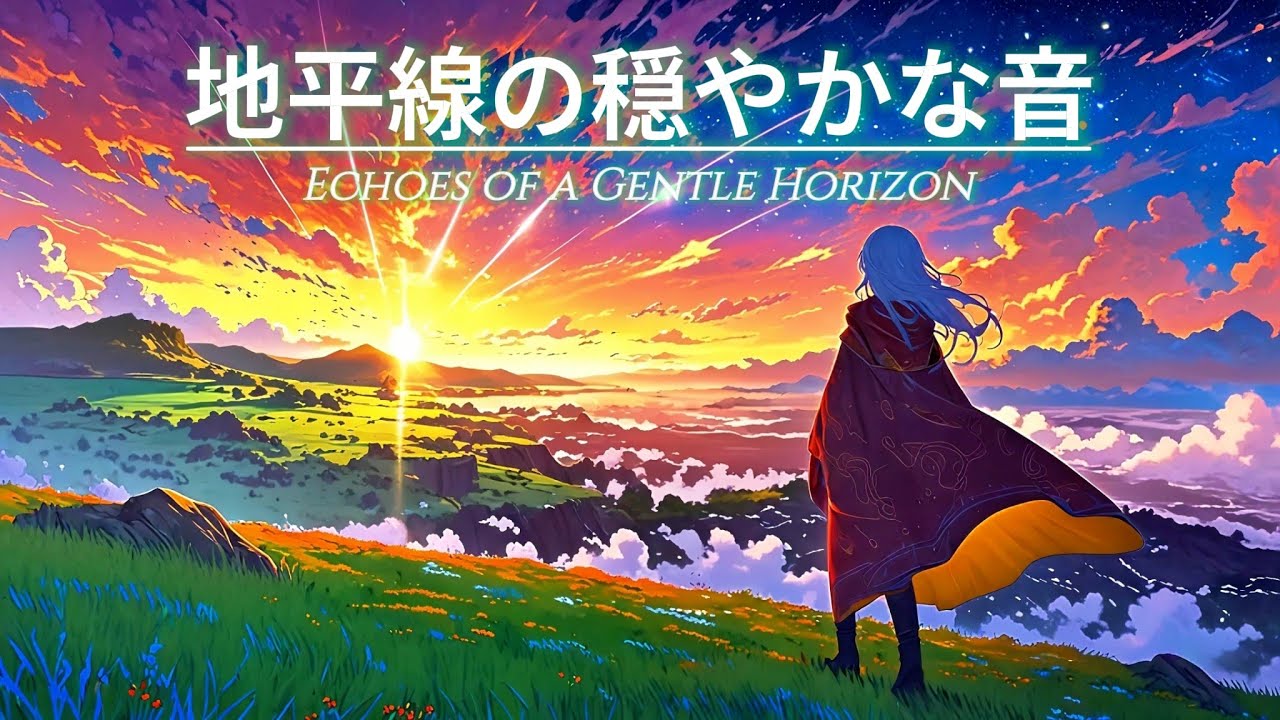 【ケルト/ファンタジー音楽】地平線の穏やかな音 / Echoes of a Gentle Horizon 【1 Hour 作業用・勉強用BGM / Fantasy】