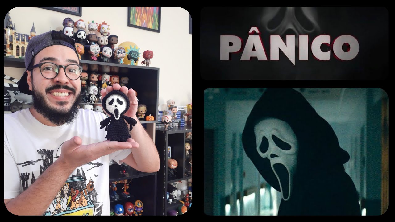 Pânico Amigurumi Ghostface Terror #tiagoamigurumi #amigurumi #croche