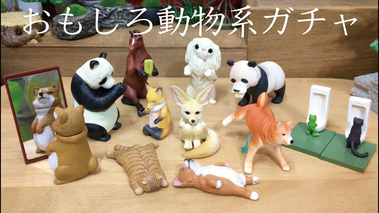 ガチャ、色々開封 ~おもしろ動物系~