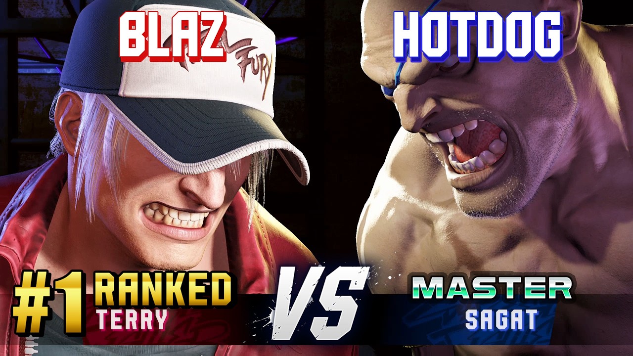 SF6 ▰ BLAZ (#1 Ranked Terry) vs HOTDOG29 (Sagat) ▰ High Level Gameplay