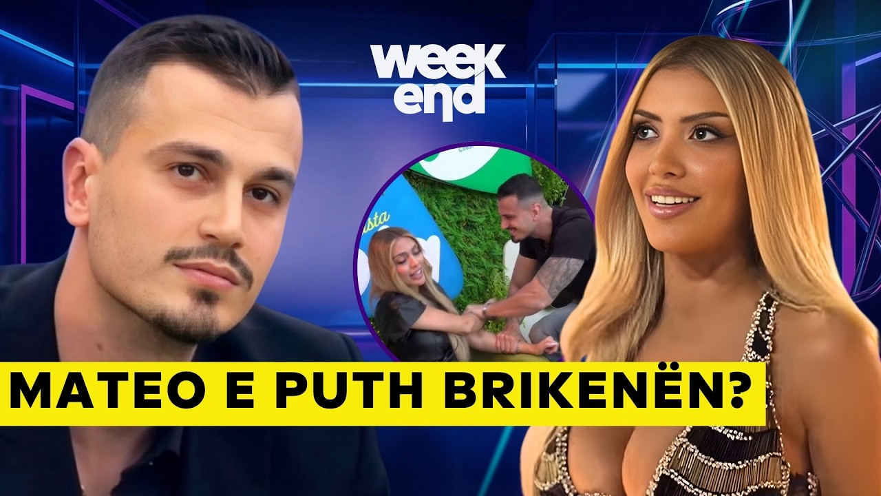 &ldquo;Prekje intime&rdquo; / Mateo e puth Briken&euml;n dhunsh&euml;m? Zhduket Brikena nga sht&euml;pia? | Weekend
