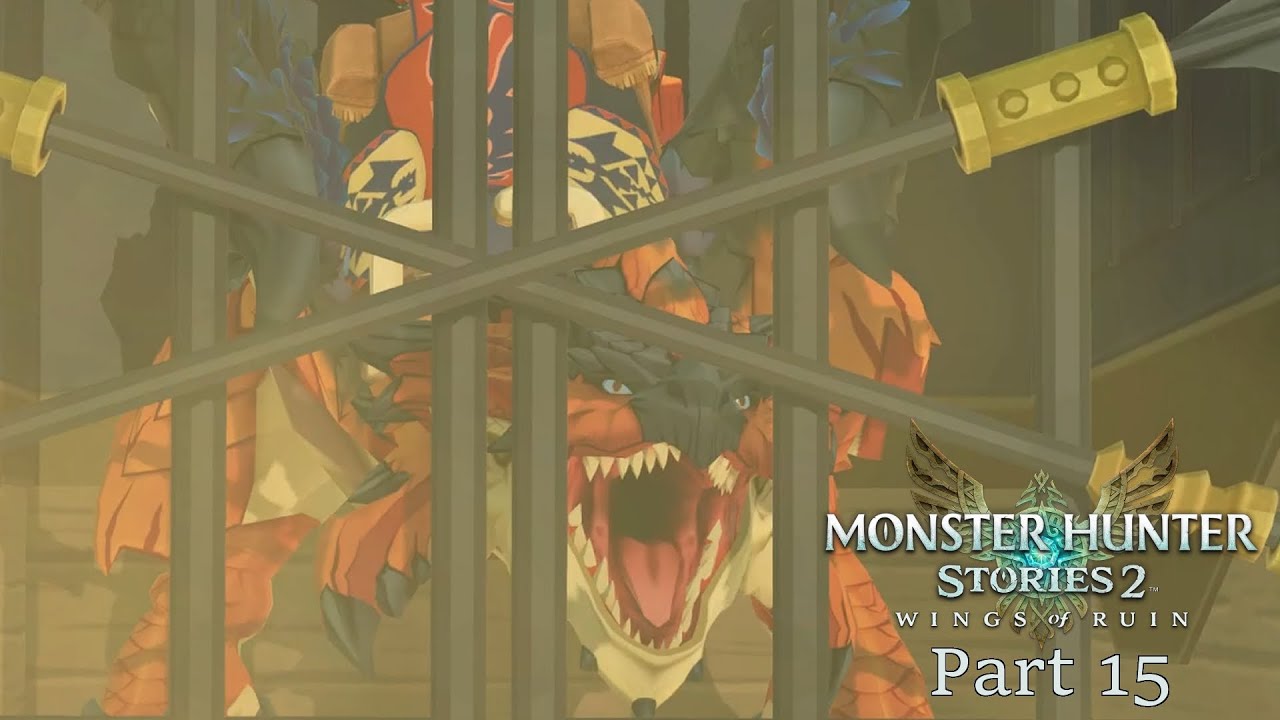 despite all his rage, he is still just a Ratha in a cage | Monster Hunter Stories II 15