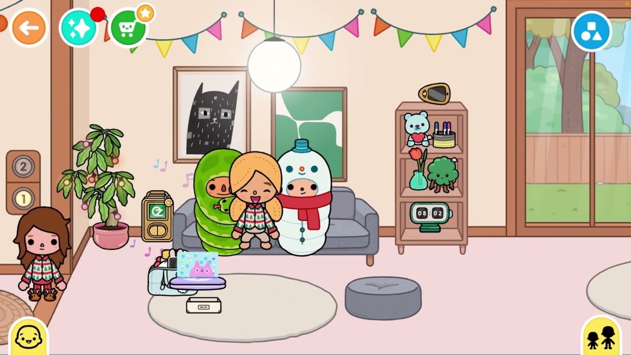 Toca boca world rp movie night! ( fully voiced)
