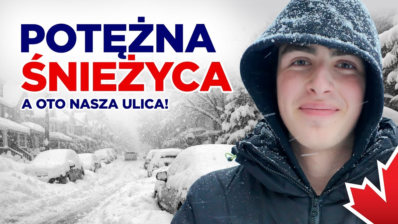 Potężna śnieżyca
