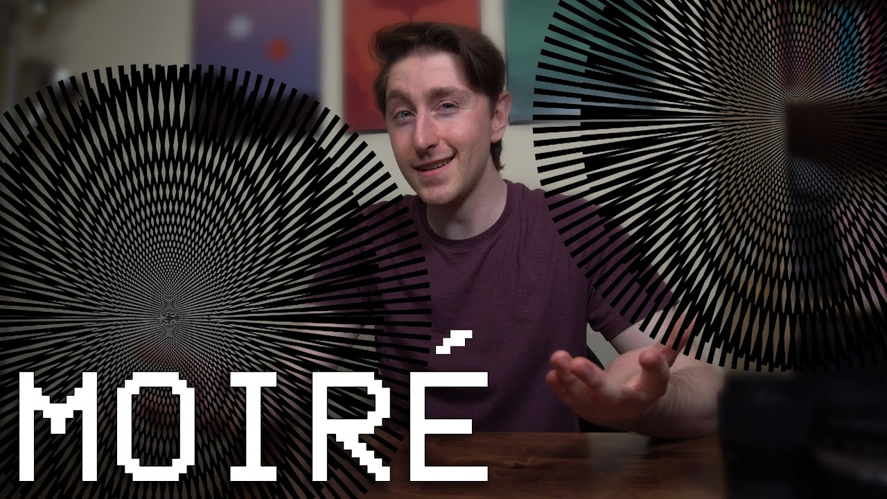 How that ANNOYING Moiré pattern works (and how to fix it)