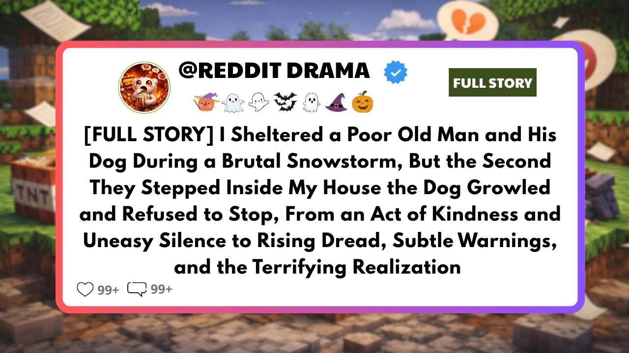[FULL STORY] I Sheltered a Poor Old Man and His Dog During a Brutal Snowstorm, But the Second They
