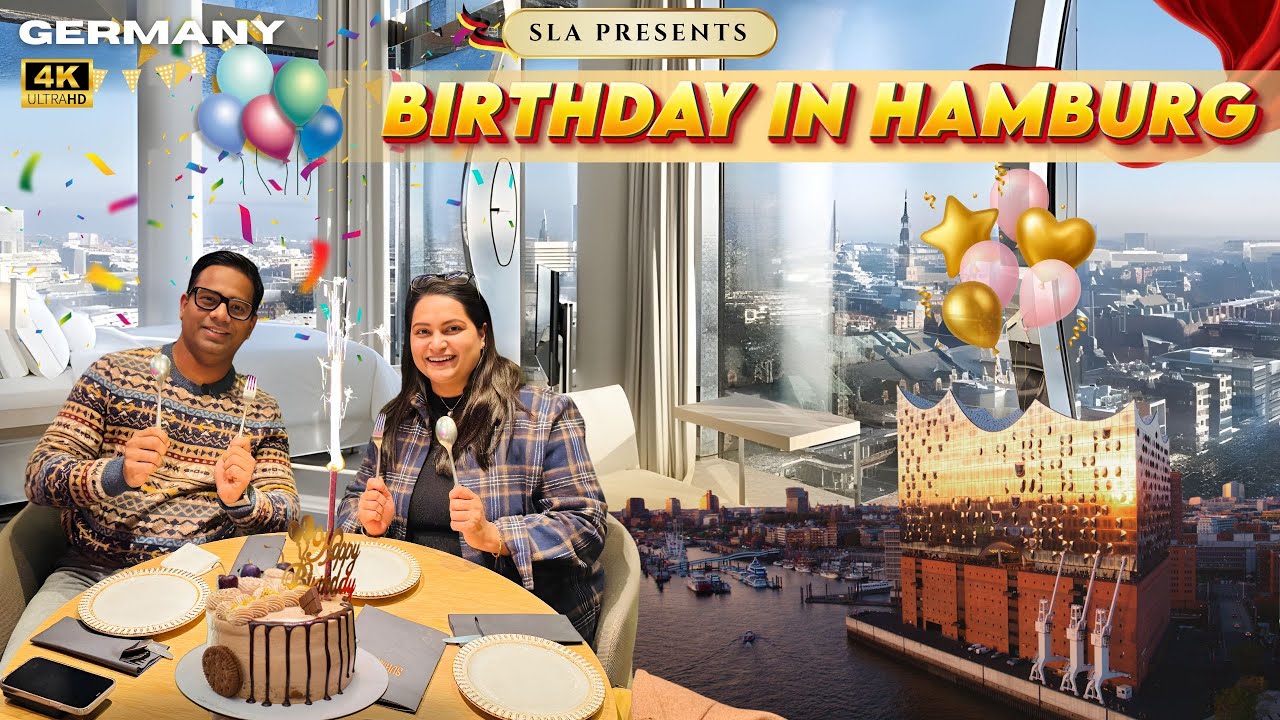 Birthday Vibes in Hamburg 🇩🇪 | Iconic Elbphilharmonie & Indian Cuisine | Shravi Life in Abroad