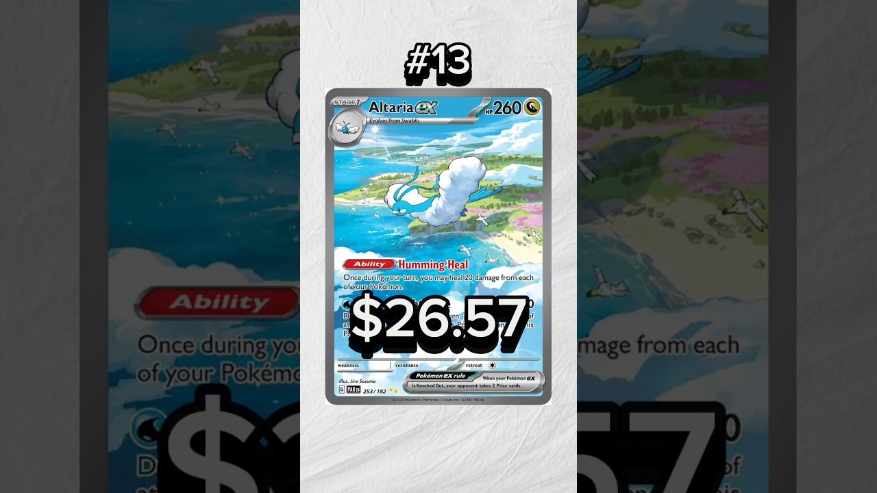 TOP 50 Paradox Rift Pokemon Cards! #pokemoncards #pokemon #pokemontcg