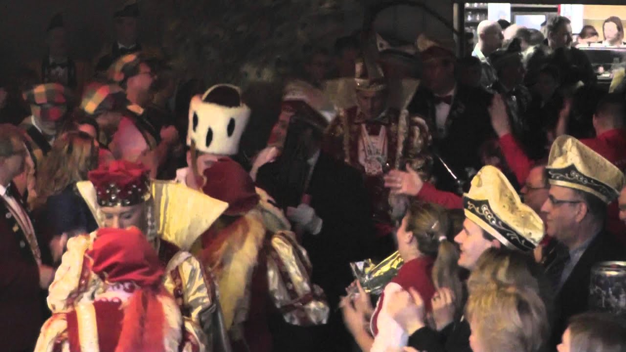 22 Jahre Sitzungspräsident Bruno Arndt - Einmarsch Badorf-Eckdorfer Dreigestirn 2012/13