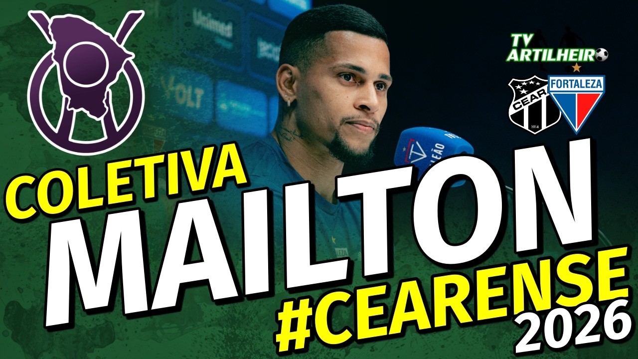 [Cearense '26] Coletiva Mailton | Pré-Jogo Ceará X Fortaleza | TV ARTILHEIRO