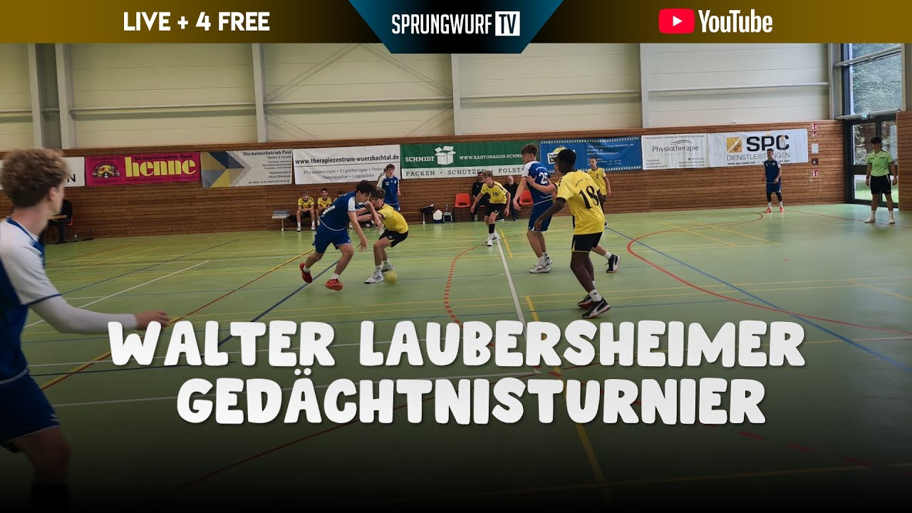 [RE-LIVE] Walter Laubersheimer Gedächtnisturnier 2025 | SPRUNGWURF.TV