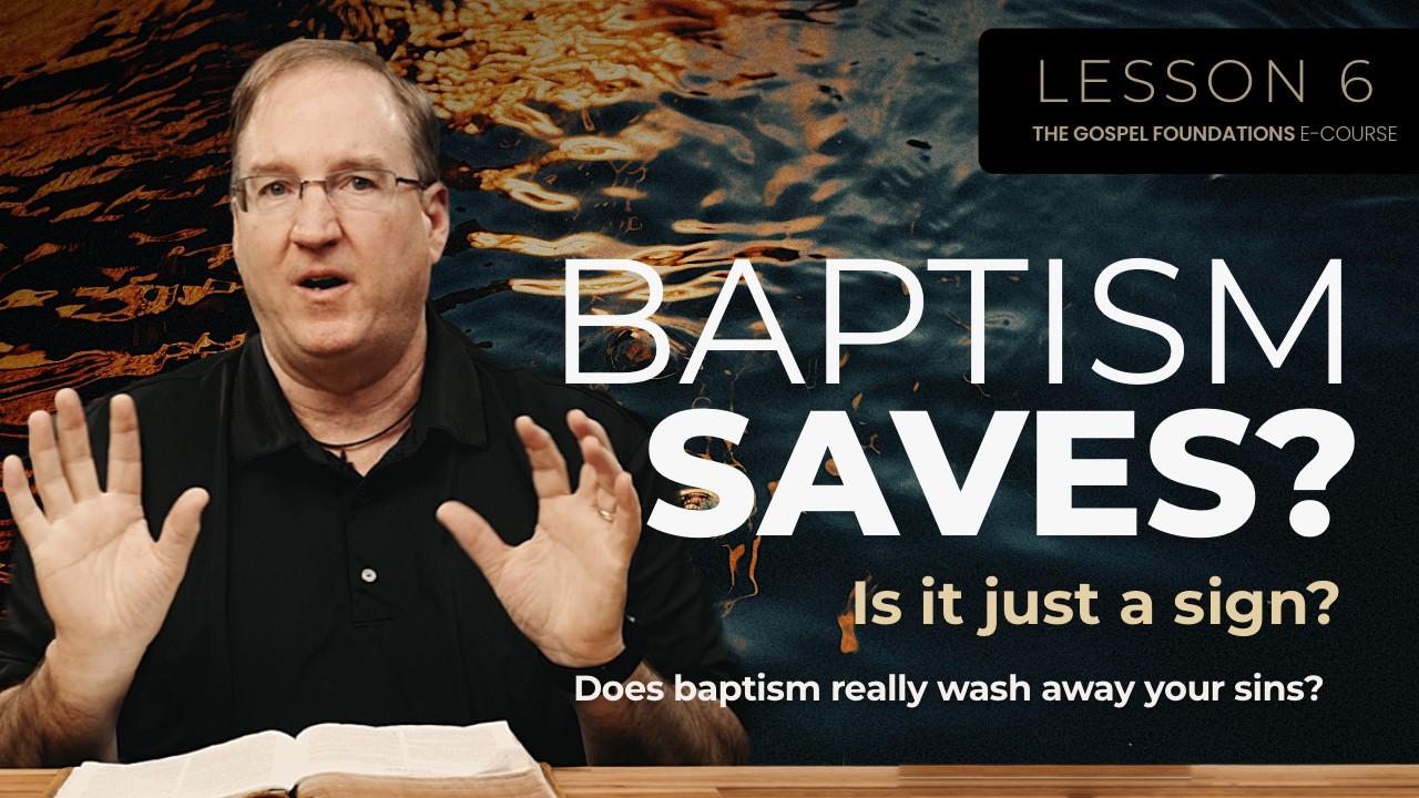 Is baptism just a symbol? What the Bible Actually Says
