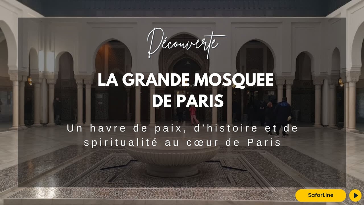 Visite de la Grande Mosquée de Paris 🕌 | un havre de paix au cœur de Paris