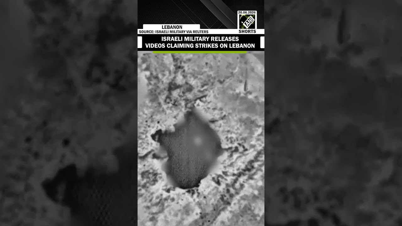 Israeli army publishes footage showing strikes against Hezbollah targets in Lebanon