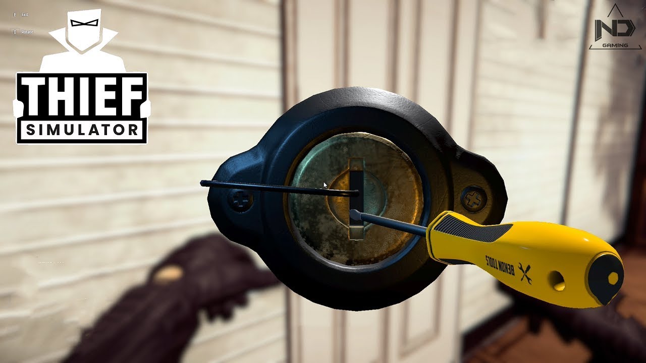 Thief Simulator #2 - Đột nhập vô nhà trộm đồ bị công an phát hiện và cái kết