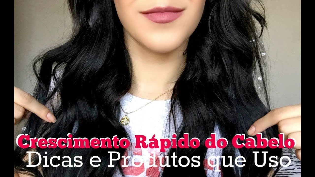 Crescimento Rápido do Cabelo - Dicas e Produtos que Uso