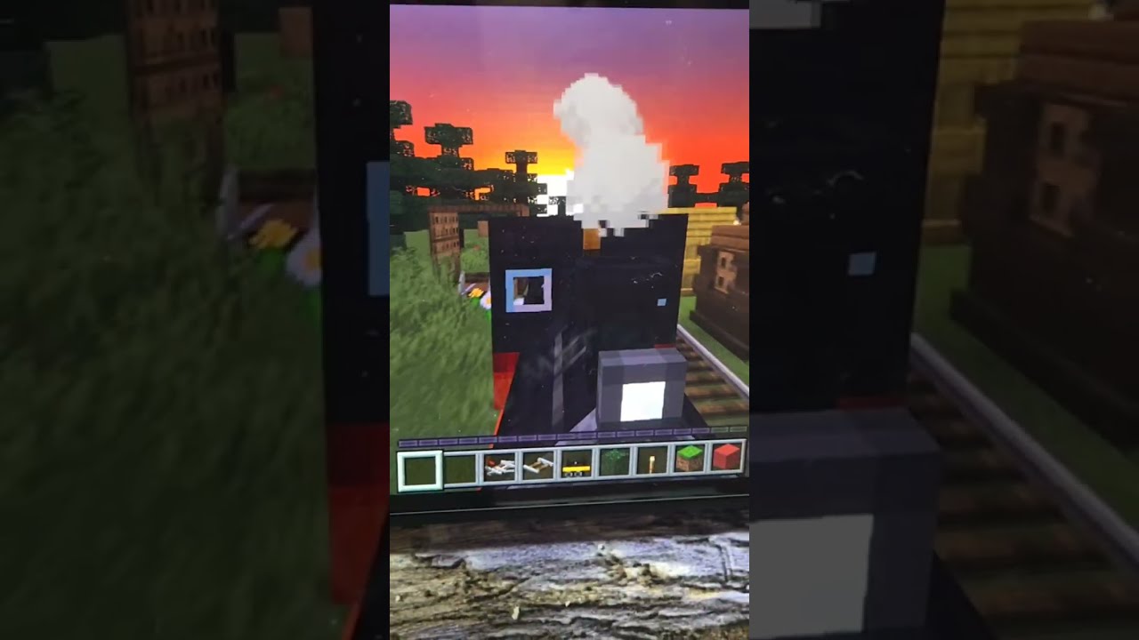 More Minecraft trains!