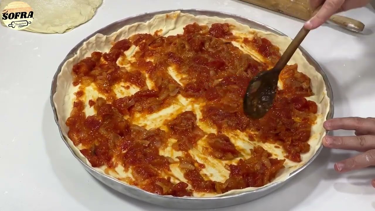 Pite Verore me 16 Kuleq,Petat  hapen me Nisheste ,e mbushur me Domate dhe Qepë @sofrashqiptare
