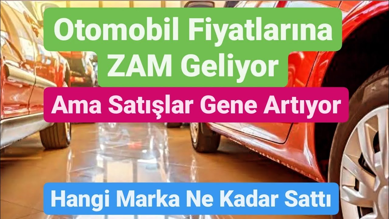 Otomobil Fiyatları Ne Olacak ! Satışlar Artıyor ODD Verileri