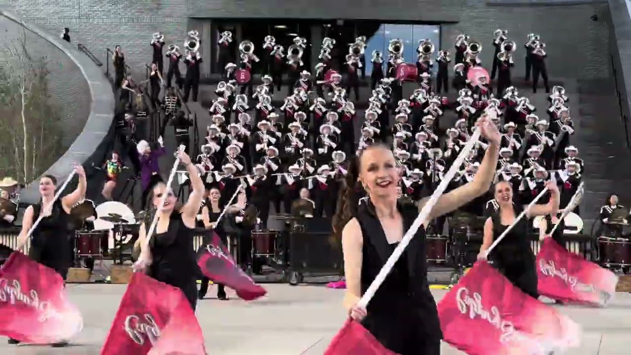 Calgary stampede showband at Calgary stampede grand staircase 6pm step show day 4 July 7, 2024