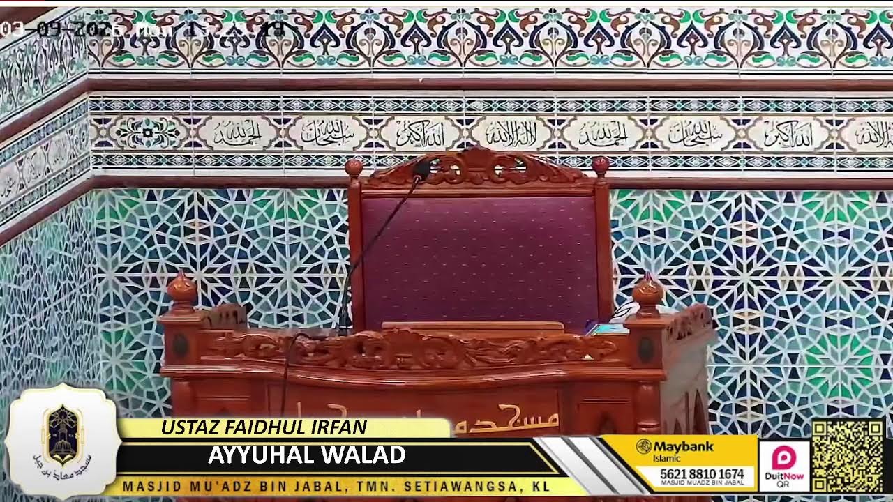 USTAZ FAIDHUL IRFAN