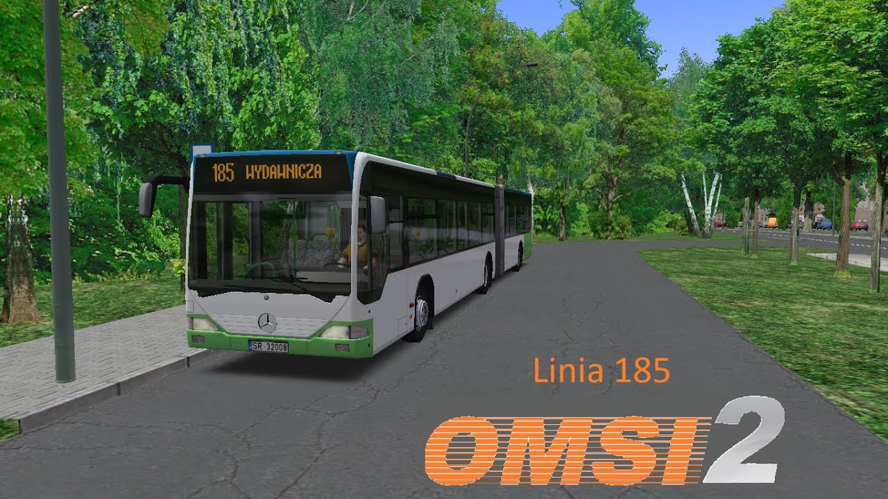 OMSI 2 - Fikcyjny Szczecin by ReMi Mod - Linia 185 - Mercedes-Benz O530 G Citaro by Kajosoft