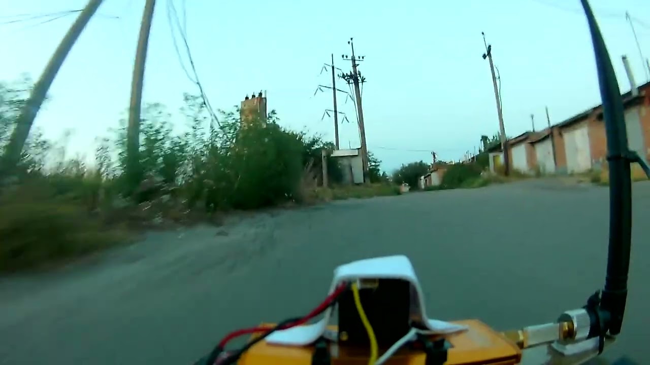 Гаражные покатушки на Fpv машинке