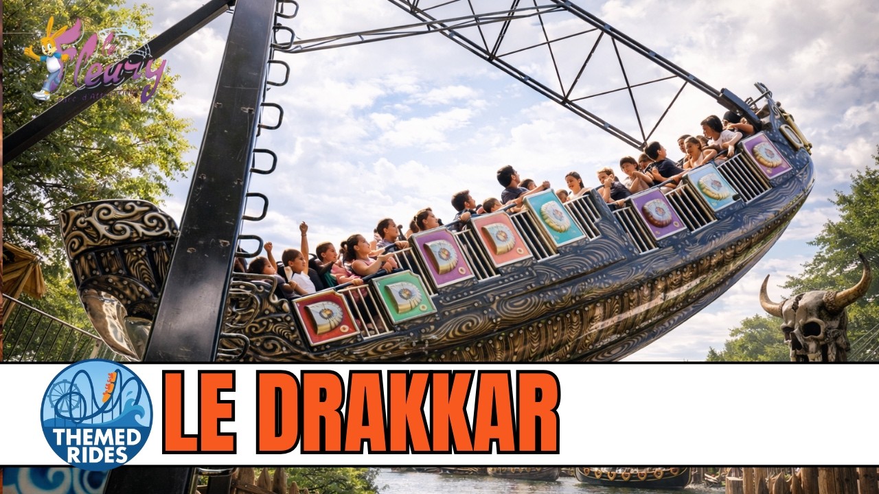 Le Drakkar at Le Fleury! A Viking Voyage!