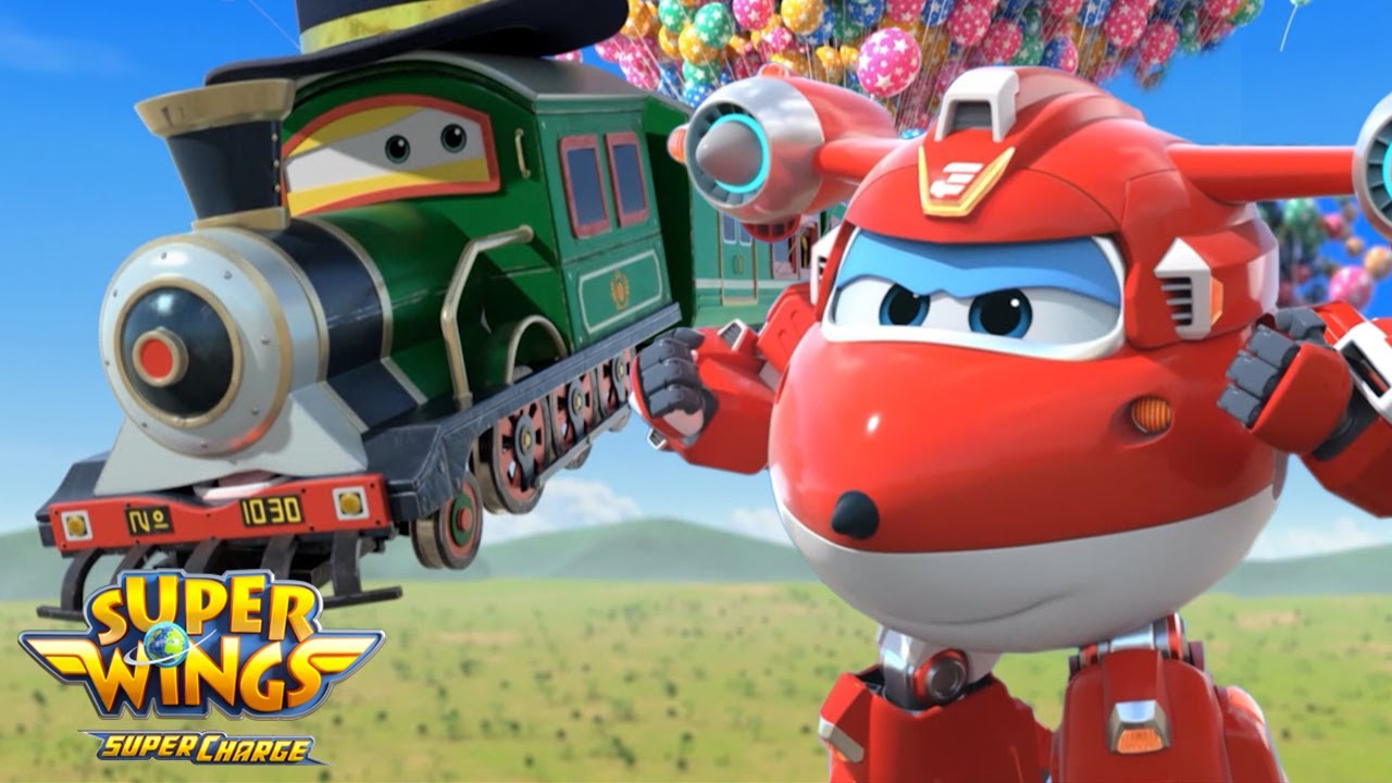 [Superwings capítulo 4] Tren de Globos | Superwings Supercarga en Español Latino