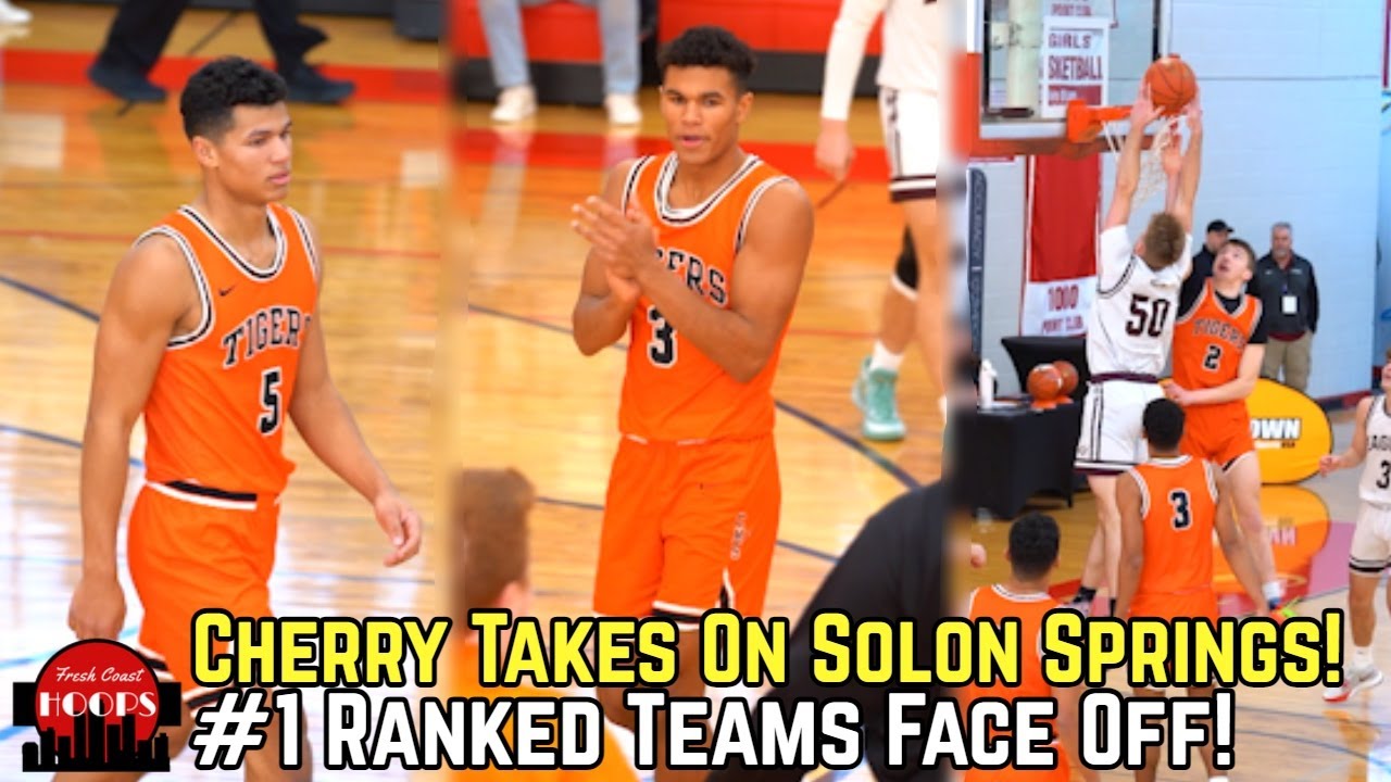 #1 Ranked Cherry Takes On #1 Ranked Solon Springs! Full Highlights!
