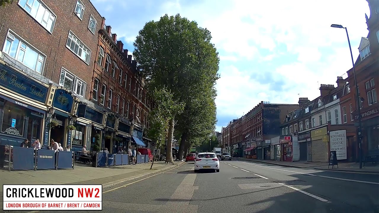 A Drive Through London Cricklewood NW2