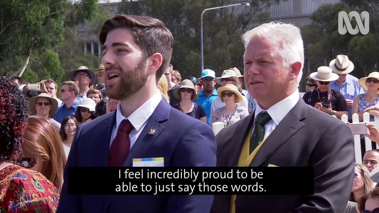 New citizens reflect on becoming an Australian citizen