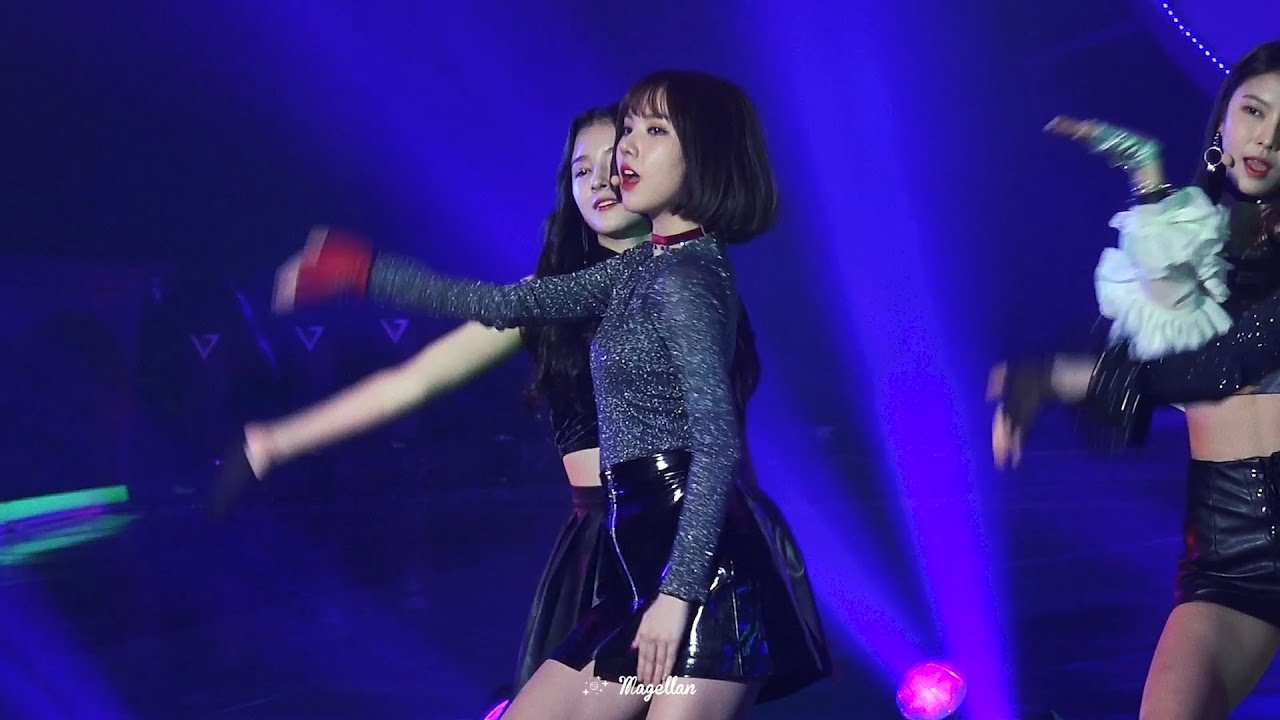 161226 여자친구 은하 직캠 써니걸스 Taxi @SBS SAF 가요대전