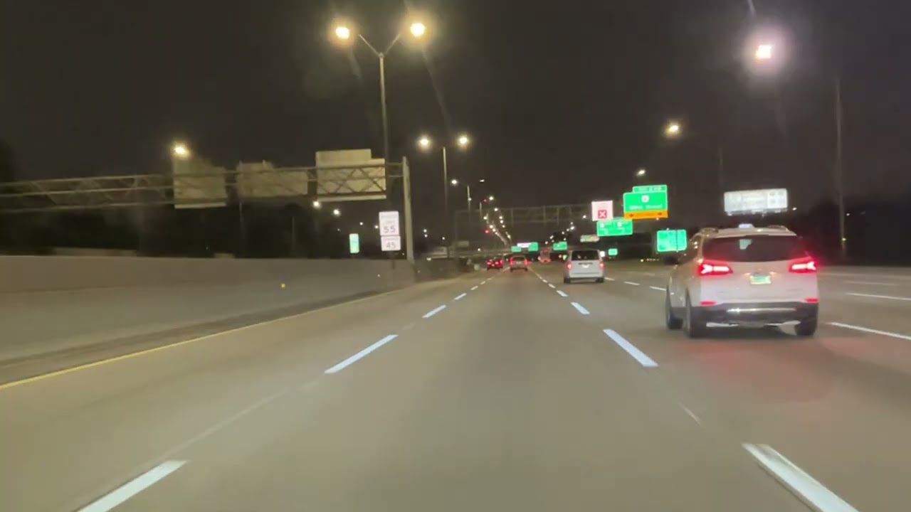 A Real Drive Of I-294 North From Dyer To Oak Lawn
