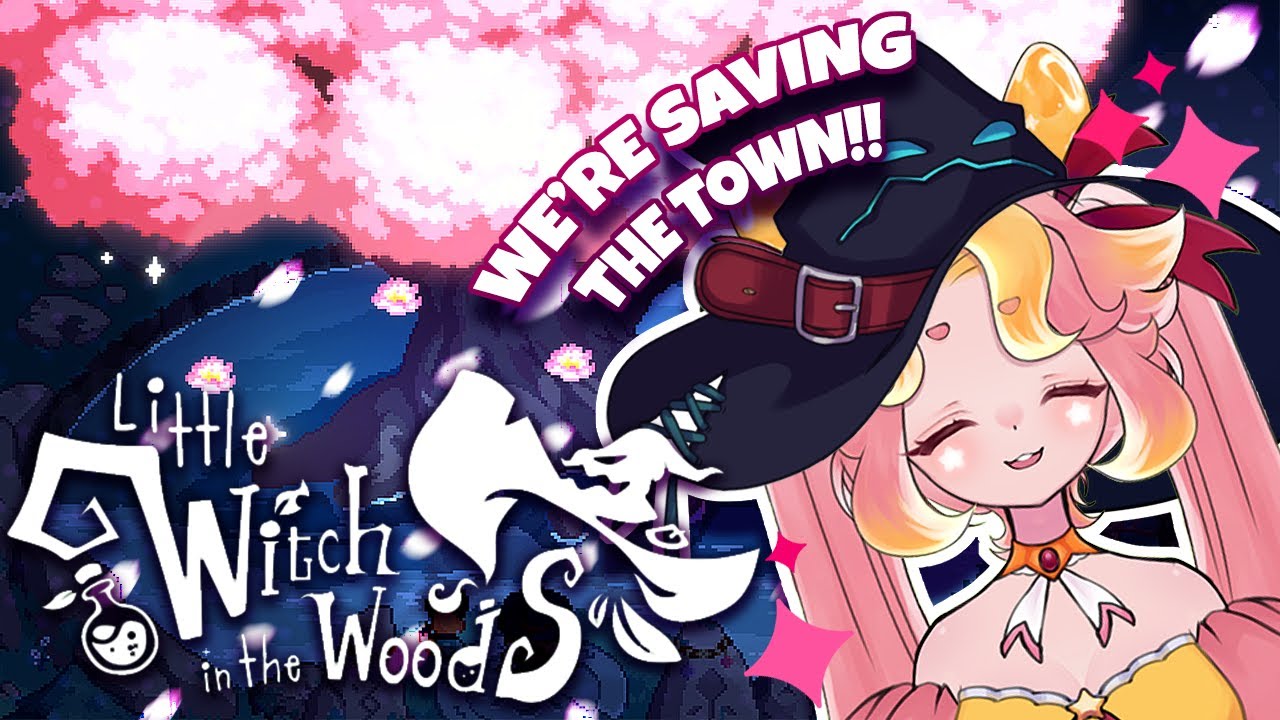 REBUILDING A TOWN SPEEDRUN AS A WITCH ✨ | Little Witch in the Woods || [EN/FIL]