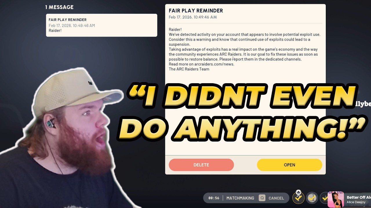 Hutch gets WARNING from Embark for Exploiting! (ARC Raiders)